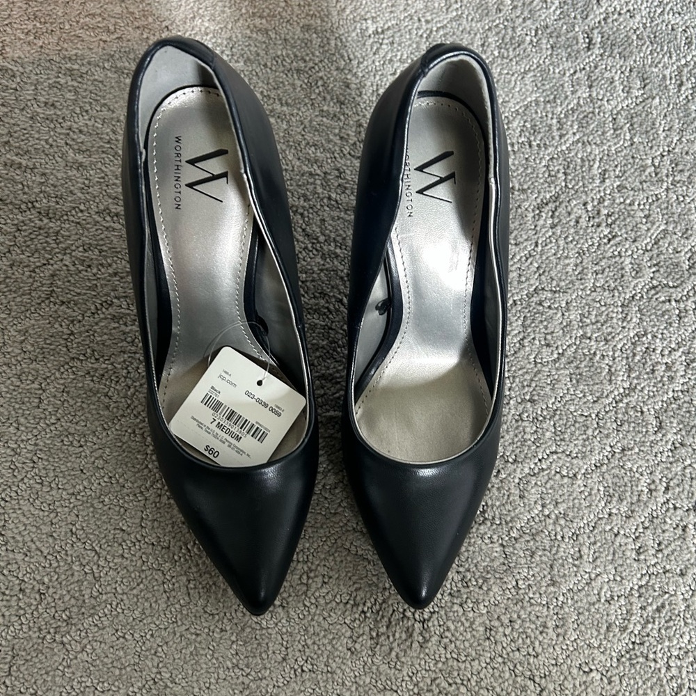 Worthington Classic Black Heels for Women